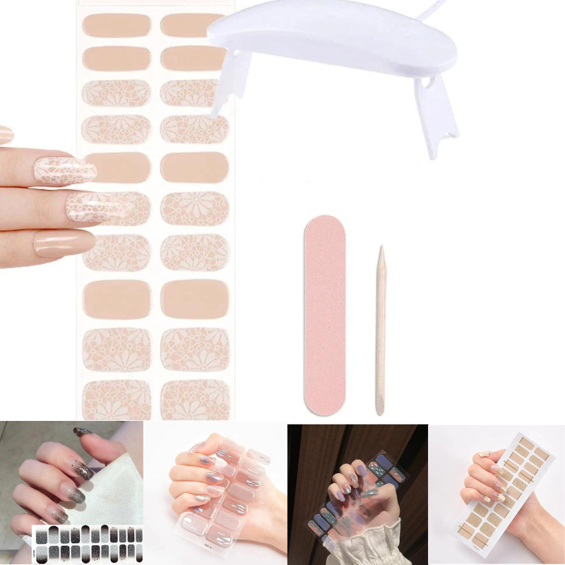 GlowCraze™ Luxe Gel Nail Kit