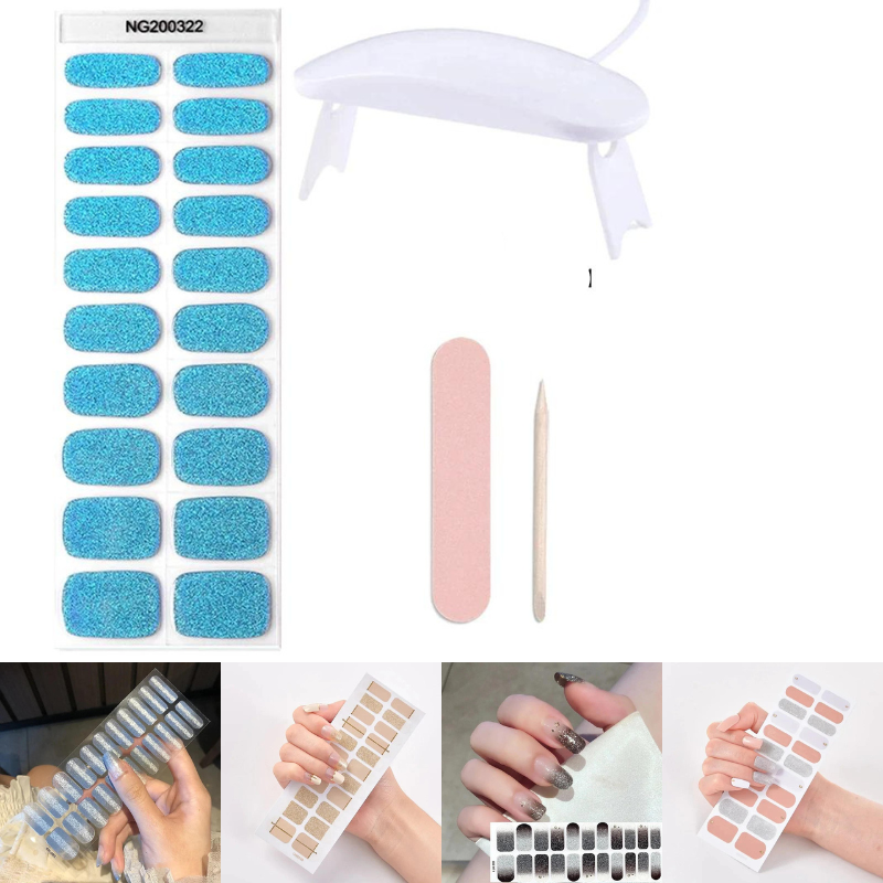 GlowCraze™ Luxe Gel Nail Kit
