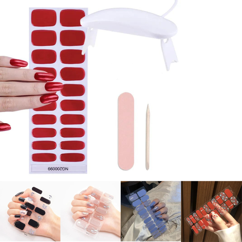 GlowCraze™ Luxe Gel Nail Kit