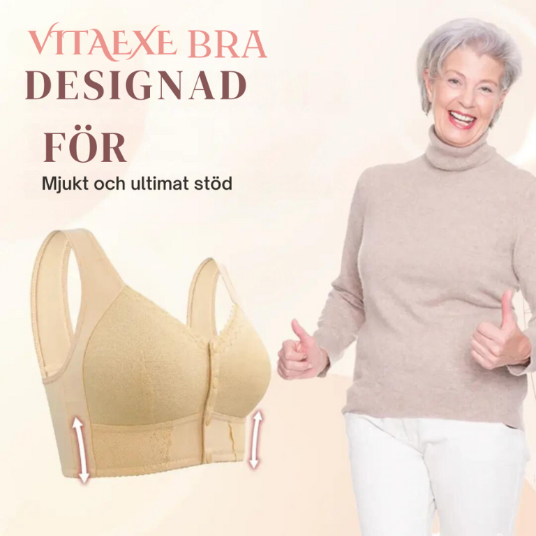 Vitaexe Bra l Ultieme ondersteunende beha voor senioren en iedereen