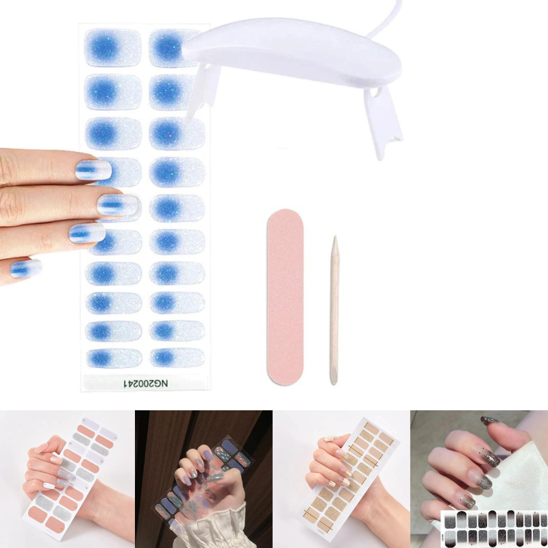 GlowCraze™ Luxe Gel Nail Kit