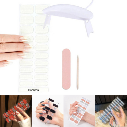 GlowCraze™ Luxe Gel Nail Kit