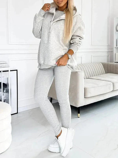 Casual and Comfortable Sweatshirt Suit